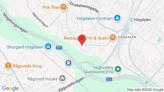 Apartments for rent i Stockholm South - kort over placeringen