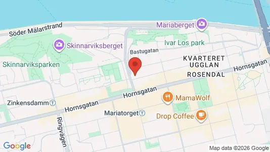 Apartments for rent i Södermalm - kort over placeringen
