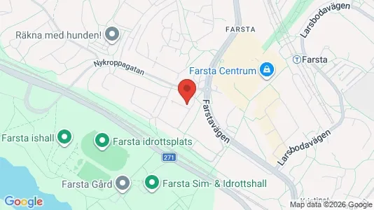 Apartments for rent i Stockholm South - kort over placeringen