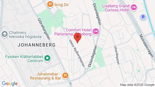 Apartments for rent i Johanneberg - kort over placeringen