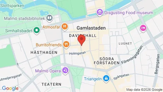 Apartments for rent i Malmö City - kort over placeringen