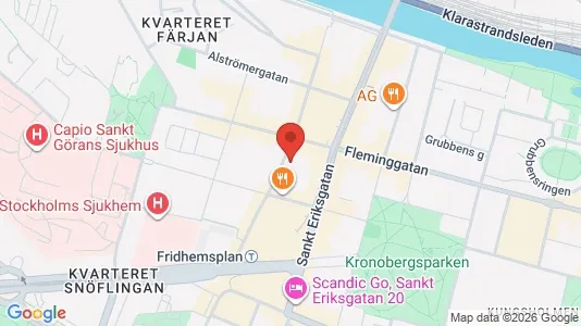 Apartments for rent i Kungsholmen - kort over placeringen