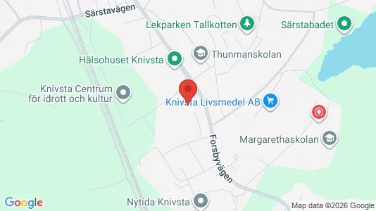 Apartments for rent i Uppsala - kort over placeringen