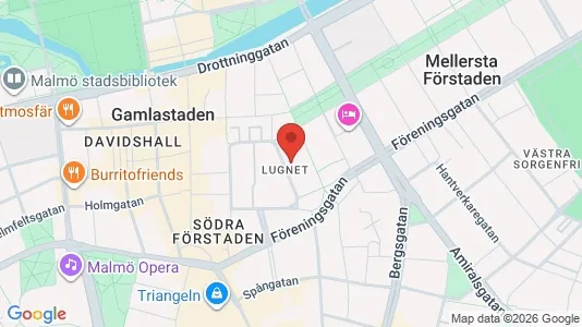 Apartments for rent i Malmö City - kort over placeringen