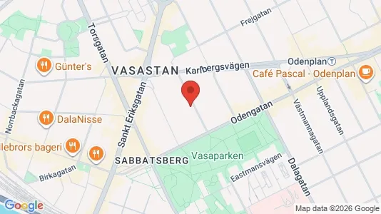 Apartments for rent i Vasastan - kort over placeringen
