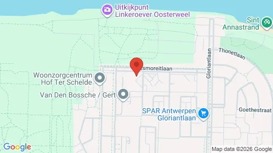 Apartments for rent i Stad Antwerp - kort over placeringen
