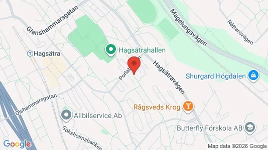 Apartments for rent i Stockholm South - kort over placeringen