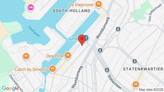 Apartments for rent i The Hague Scheveningen - kort over placeringen