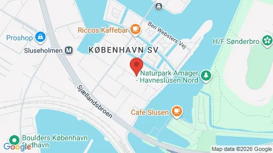 Apartments for rent i Copenhagen SV - kort over placeringen