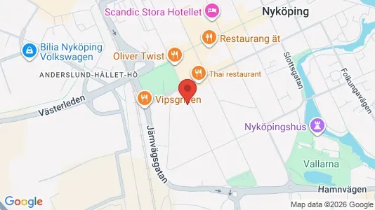 Apartments for rent i Nyköping - kort over placeringen