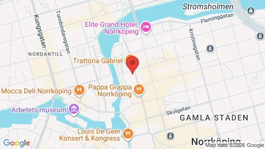Apartments for rent i Norrköping - kort over placeringen