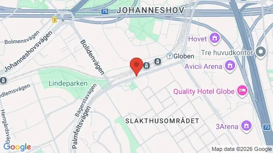Apartments for rent i Stockholm South - kort over placeringen