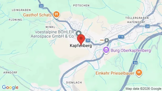 Houses for rent i Kapfenberg - kort over placeringen