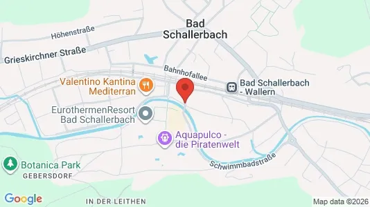 Apartments for rent i Bad Schallerbach - kort over placeringen