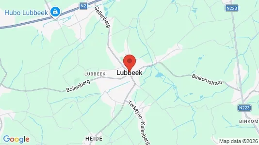 Apartments for rent i Lubbeek - kort over placeringen