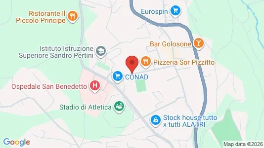Apartments for rent i Alatri - kort over placeringen