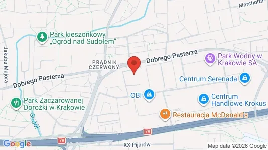Apartments for rent i Kraków Śródmieście - kort over placeringen