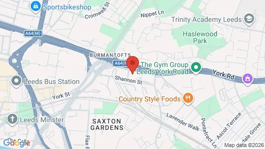 Apartments for rent i Leeds - West Yorkshire - kort over placeringen