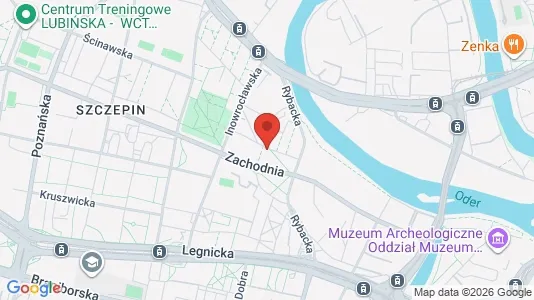 Apartments for rent i Wrocław - kort over placeringen