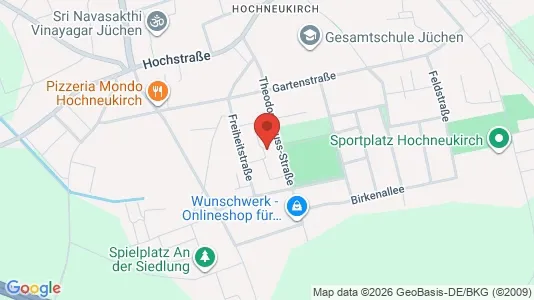 Apartments for rent i Rhein-Kreis Neuss - kort over placeringen