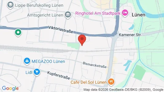 Apartments for rent i Unna - kort over placeringen