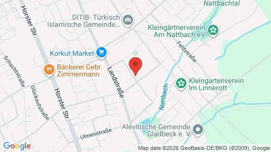 Apartments for rent i Recklinghausen - kort over placeringen