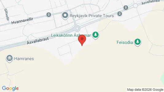 Apartments for rent i Hafnarfjörður - kort over placeringen