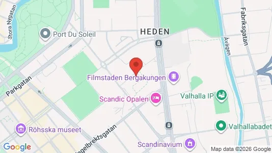 Apartments for rent i Gothenburg City Centre - kort over placeringen