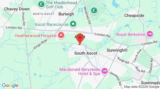 Apartments for rent i Ascot - Berkshire - kort over placeringen