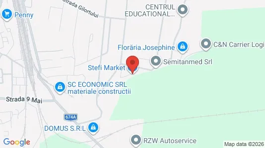 Apartments for rent i Târgu Jiu - kort over placeringen