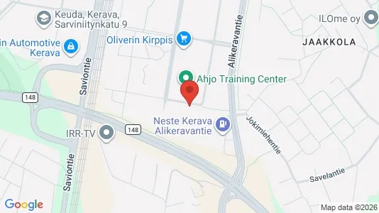 Apartments for rent i Kerava - kort over placeringen