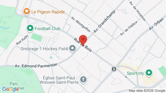 Apartments for rent i Brussels Sint-Pieters-Woluwe - kort over placeringen
