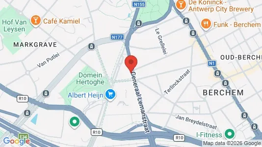 Apartments for rent i Stad Antwerp - kort over placeringen