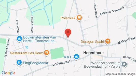 Apartments for rent i Herenthout - kort over placeringen