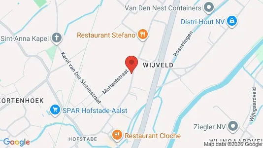 Apartments for rent i Aalst - kort over placeringen