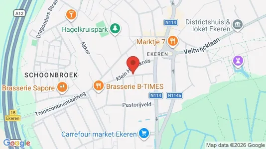 Apartments for rent i Antwerp Ekeren - kort over placeringen