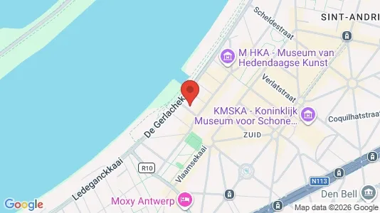 Apartments for rent i Stad Antwerp - kort over placeringen