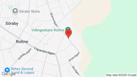 Apartments for rent i Växjö - kort over placeringen