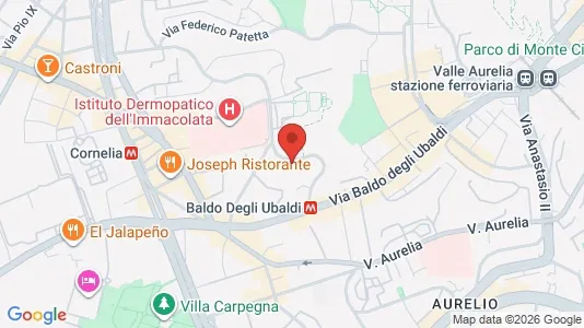 Apartments for rent i Roma Municipio XIV – Monte Mario - kort over placeringen