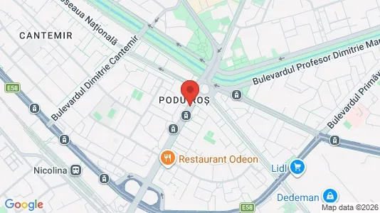 Apartments for rent i Iaşi - kort over placeringen