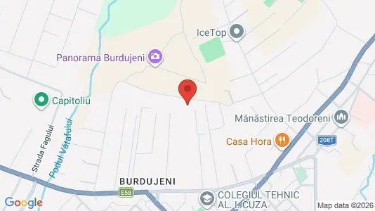Apartments for rent i Suceava - kort over placeringen