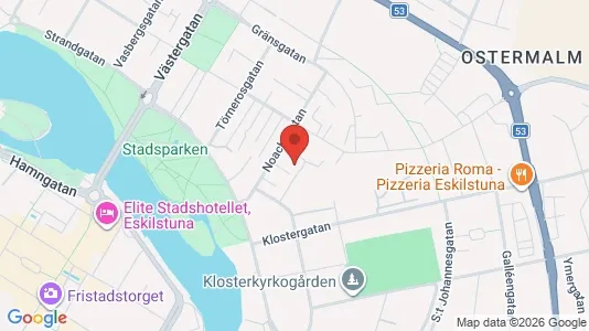 Apartments for rent i Eskilstuna - kort over placeringen