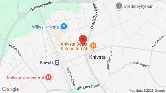 Apartments for rent i Knivsta - kort over placeringen