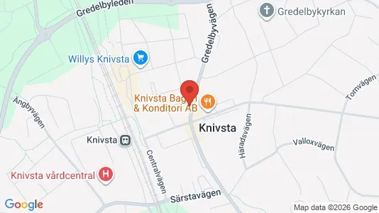 Apartments for rent i Knivsta - kort over placeringen