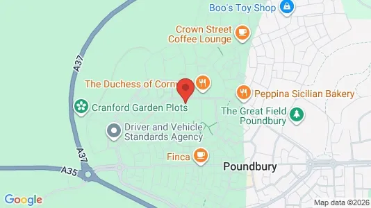 Apartments for rent i Dorchester - Dorset - kort over placeringen