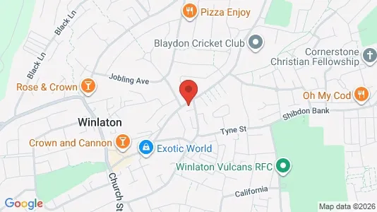 Apartments for rent i Blaydon-on-Tyne - Tyne and Wear - kort over placeringen