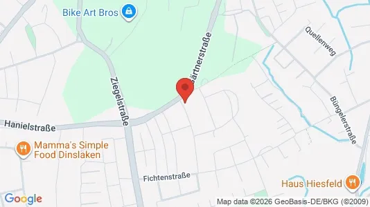 Apartments for rent i Wesel - kort over placeringen