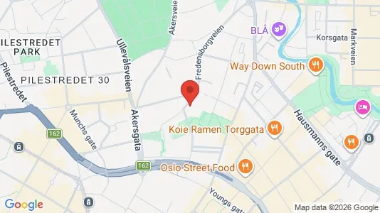 Apartments for rent i Oslo St. Hanshaugen - kort over placeringen