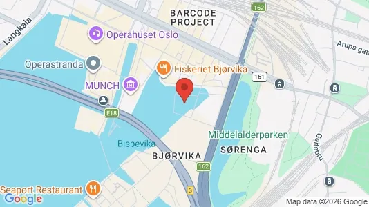Apartments for rent i Oslo Gamle Oslo - kort over placeringen