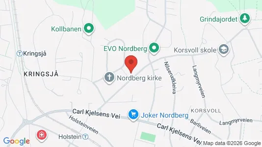 Rooms for rent i Oslo Nordre Aker - kort over placeringen